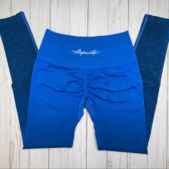 New Alphalete Amplify ombré leggings - Moonlight.  Size small. - Picture 3 of 6